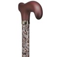 thumbnail image 3 of Royal RC Canes Bahama Leaf Designer Adjustable Bold Walking Cane, Lightweight Floral Cane for Women,  Modern Tropical Walking Stick, 3 of 7