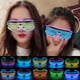 thumbnail image 1 of Gafas LED para fiestas, persianas, bares, karaokes, escenarios, regalos, juguetes, suministros de ambiente, 1 of 1