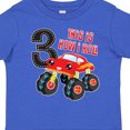 thumbnail image 4 of Inktastic Monster Truck How I Roll 3rd Birthday Boys Toddler T-Shirt, 4 of 5