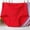 Red, variant on Womans Underwear Women High Waist Leakproof Panties Cotton Lace Underwear Ladies Tummy Underpants Comfy Soft Panty Brief Plus Size Cotton Underwear Briefs Womens Underwear High-Cuts XL