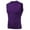Purple, variant on ZQUUVOU Men's Athletic Tank Tops Solid Color Trendy Fitness Sports Slim Tank Basic Tops Purple