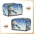 thumbnail image 3 of Haiem Christmas Snowman In The Snow Print Toaster Covers 2 Slice Wide Slot,Bread Dust Cover & Fingerprint Protection,Bread Machine Cover,Appliance Covers, 3 of 7