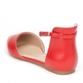 thumbnail image 4 of Dream Pairs Women's Casual Flats Shoes Pointed Toe Wedding Flat Shoes Adjustable Ankle Strap Flats for Womenflapointed-Ankle Red Size 12, 4 of 4