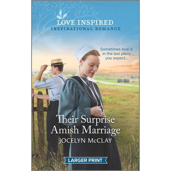 Their Surprise Amish Marriage (Paperback)(Large Print)