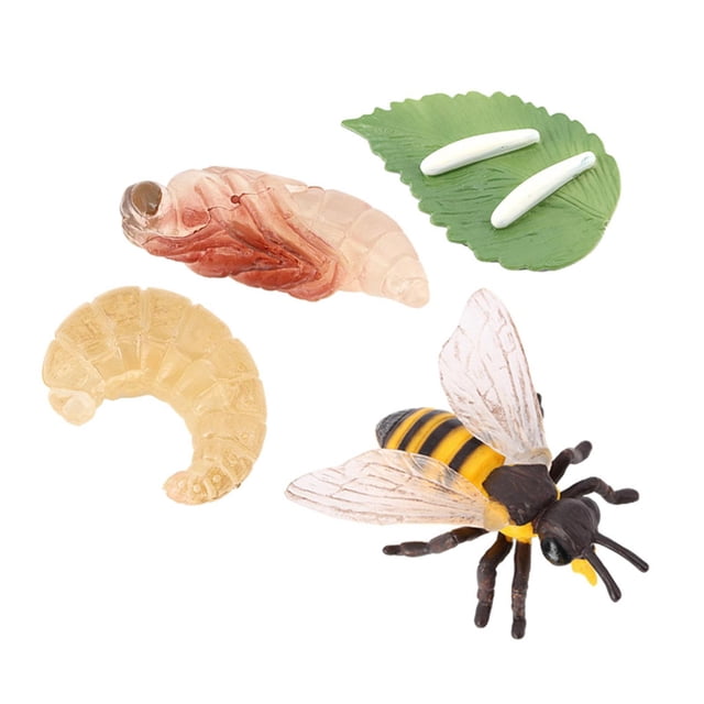 de Abejas Kit de Aprendizaje Infantil Figuras Animales Juguetes Pedagógicos Modelo Realista Material Plástico Adecuado para Educación