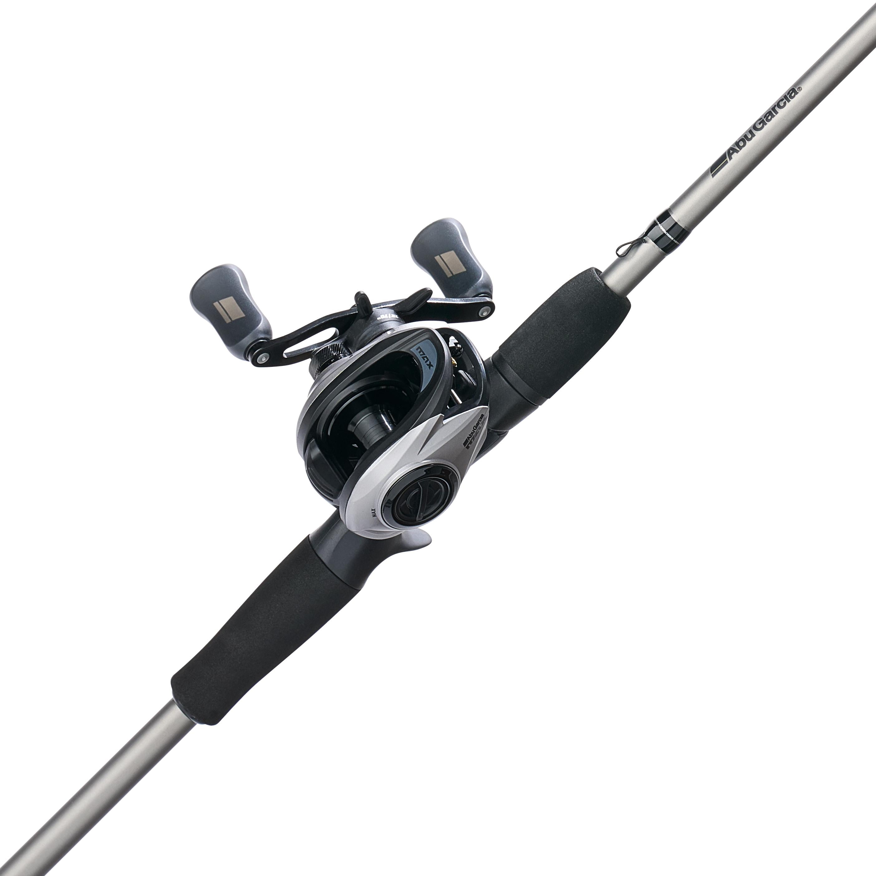 Abu Garcia Max X Baitcast Fishing Combo, 7' Medium Heavy Rod, Left-Handed Reel