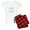 With Red Plaid Pant, variant on CafePress - Mother Of The Bride Typogra Women's Light Pajamas - Women's Short Sleeve Print T-Shirt and Pants Light Cotton Pajama Set
