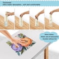 thumbnail image 3 of Yayeee 6 Pack Kitchen Dish Cloths for Washing Dishes Soft Absorbent Microfiber Towels, Bright Flowers, 3 of 9