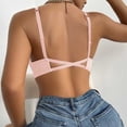 thumbnail image 3 of Women Front Closure Bra Lace Underwire Back Support Bras Push up Everyday Casual Top, 3 of 5
