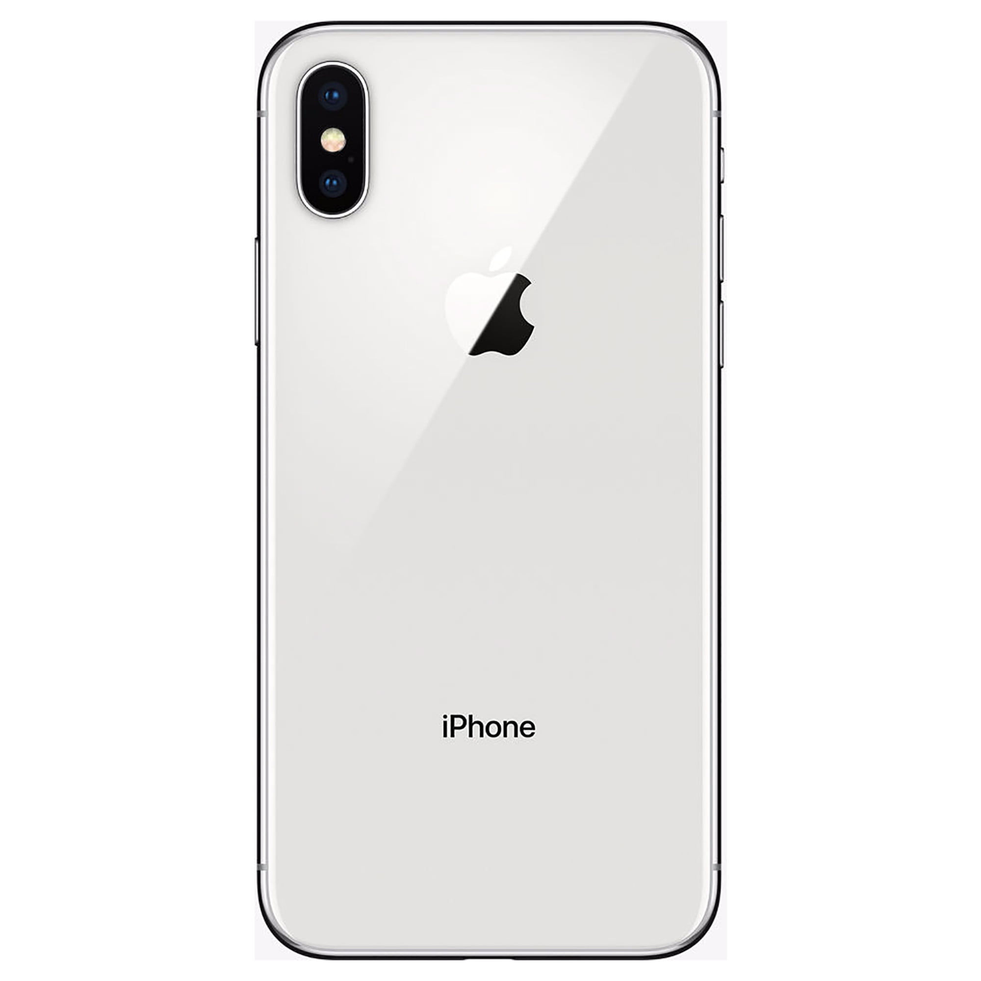 iPhone X Silver 256 GB au - スマートフォン本体