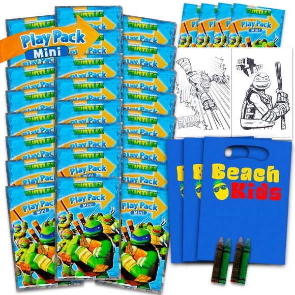 Set de regalos para fiestas Beach Kids Teenage Mutant Ninja Turtles
