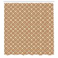 thumbnail image 2 of Ambesonne Giraffe Skin Shower Curtain, Animal Pattern Artwork, 69"Wx84"L, Pale Caramel Cream, 2 of 4