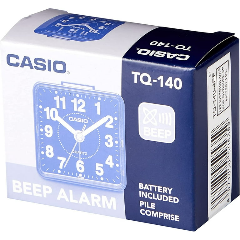 Reloj Despertador Casio TQ-140-1B – Magente