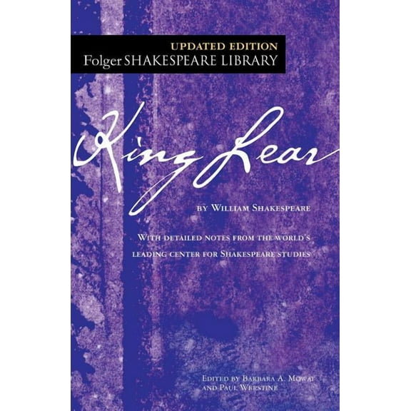 Folger Shakespeare Library King Lear, (Paperback)