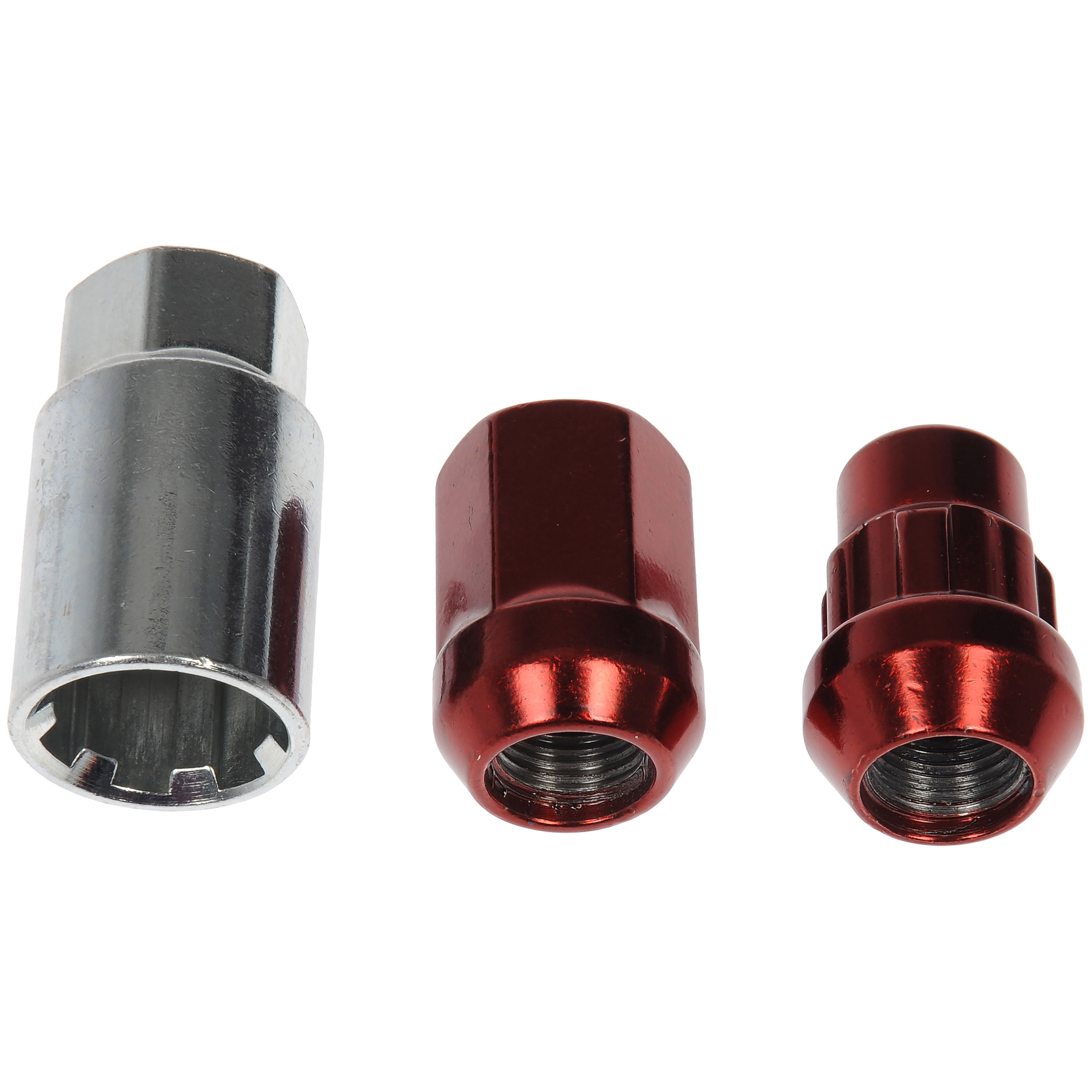 Dorman 713-275E Wheel Lug Nut for Specific Models, Red (Pack of 20)