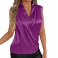 thumbnail image 4 of SHenli Womens Tank Tops Lace Summer Sleeveless Shirts Lace Front Boho Drop Shoulder Boxy Tees, 4 of 6