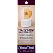 Castin Craft Transparent Resin Dye - 1 oz, Yellow