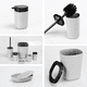 thumbnail image 4 of Artículos de tocador para baño Juego de baño sencillo de seis piezas Vaso para gárgaras Soporte para cepillo de dientes Caja de jabón Kit de baño de plástico, 4 of 4