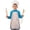 Princess and Castle, variant on Princess and Castle Pink Pattern Teens Aprons, Adjustable Neck Strap, Toddler & Teens Aprons for Cooking & Baking, 19x23.6 Inches