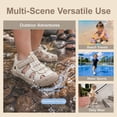 thumbnail image 3 of TARANIS Toddler Sandals for Boys and Girls, Wide Toe Box, Closed Toe, Mesh Upper, 3 of 8