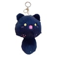 thumbnail image 3 of Colgante de muñeco de peluche Yinane llavero de animal de peluche suave negro, 3 of 8