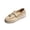 Khaki, variant on Ladies 2026 Summer Flat Shoes Solid Color Vintage Ethnic Low Cut Soft Sole Slip On Lightweight Cushioned Orthopedic Arch Support Wide Toe Box Comfort Walking Daily Footwear Black 41