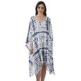 thumbnail image 1 of Moomaya Robe Mi-Longue Caftan Courte en Georgette, Sortie de Plage, Couvre-Maillot de Bain, Kaftan pour Femmes, 1 of 4