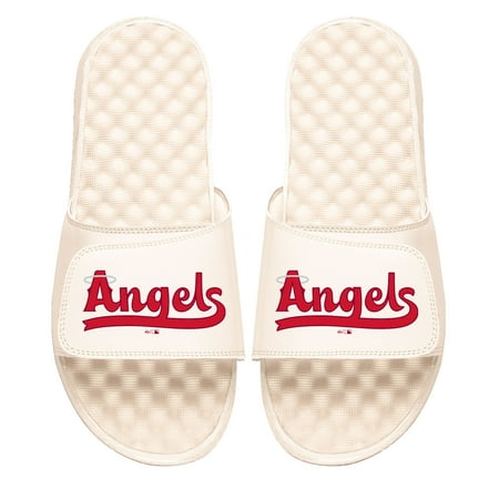 

Men s ISlide Cream Los Angeles Angels City Connect Slide Sandals