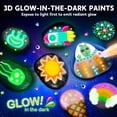 thumbnail image 2 of Joyfy 90+ PCS Rock Painting Kit- Glow in The Dark Rock Kit, Gift Toy, Arts and Crafts for Kids Ages 4-12, Art Supplies, Gifts for Kids, Kids Craft Paint Kits, Toys for Boys Girls 3 4 5 6 7 8 9 10, 2 of 9