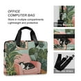 thumbnail image 4 of FORMRS 16" Laptop Sleeve Bag Carrying Case with Handle Travel Shoulder Briefcase, Pink Sleeping Cat, 4 of 8