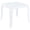 Glossy White, variant on Compamia Queen Polycarbonate Patio Side Table in Glossy White