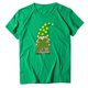 thumbnail image 4 of Camiseta de manga corta con cuello redondo suelta informal estampada para mujer Fridja  gope2290, 4 of 4