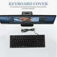 thumbnail image 4 of Shisuyan Clavier de Bureau 1Ensemble Rétroéclairage Arc-en-Ciel Clavier Abs Noir pour Usage Nocturne et Travailleurs de Bureau, 4 of 8