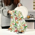 thumbnail image 6 of Dreamtimes Mushroom Gnomes Kitchen Towels Set of 4, Ultra Soft Absorbent Dish Towels Bathroom Hand Towels Reusable Cleaning Cloths Tea Towels 28 x 18 Inch, 6 of 7