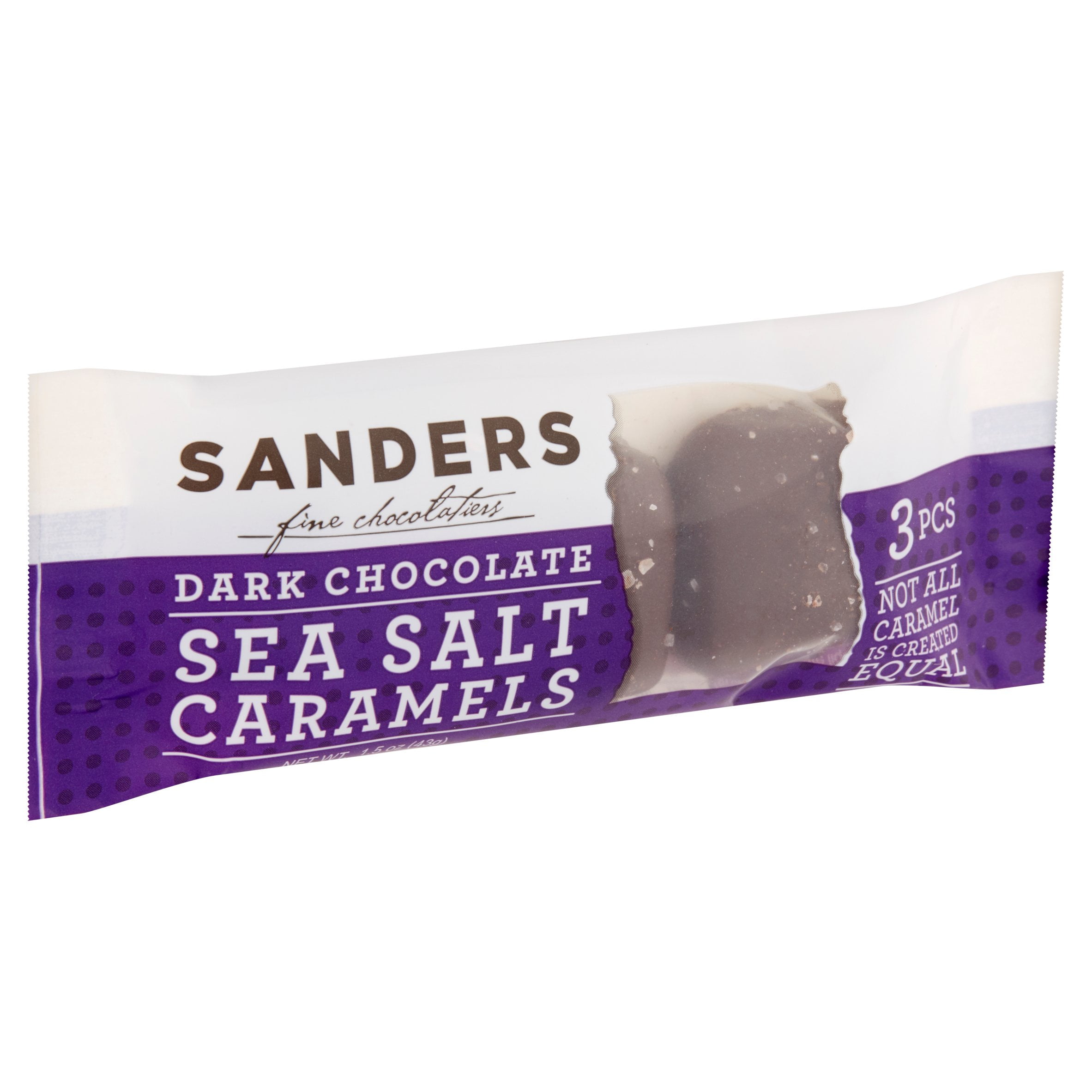 Sanders Sea Salt Caramels Nutrition Information