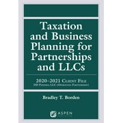 Supplements: Taxation and Business Planning for Partnerships and Llcs : 2020-2021 Client File DD Pizzeria LLC (Operating Partnership) (Paperback)