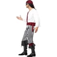 thumbnail image 3 of Smiffys Costume de Pirate pour Homme, 3 of 4