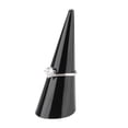thumbnail image 4 of 5pcs Single Finger Display Ring Holder Showcase Stand Jewelry Rings Organizer (Black), 4 of 12