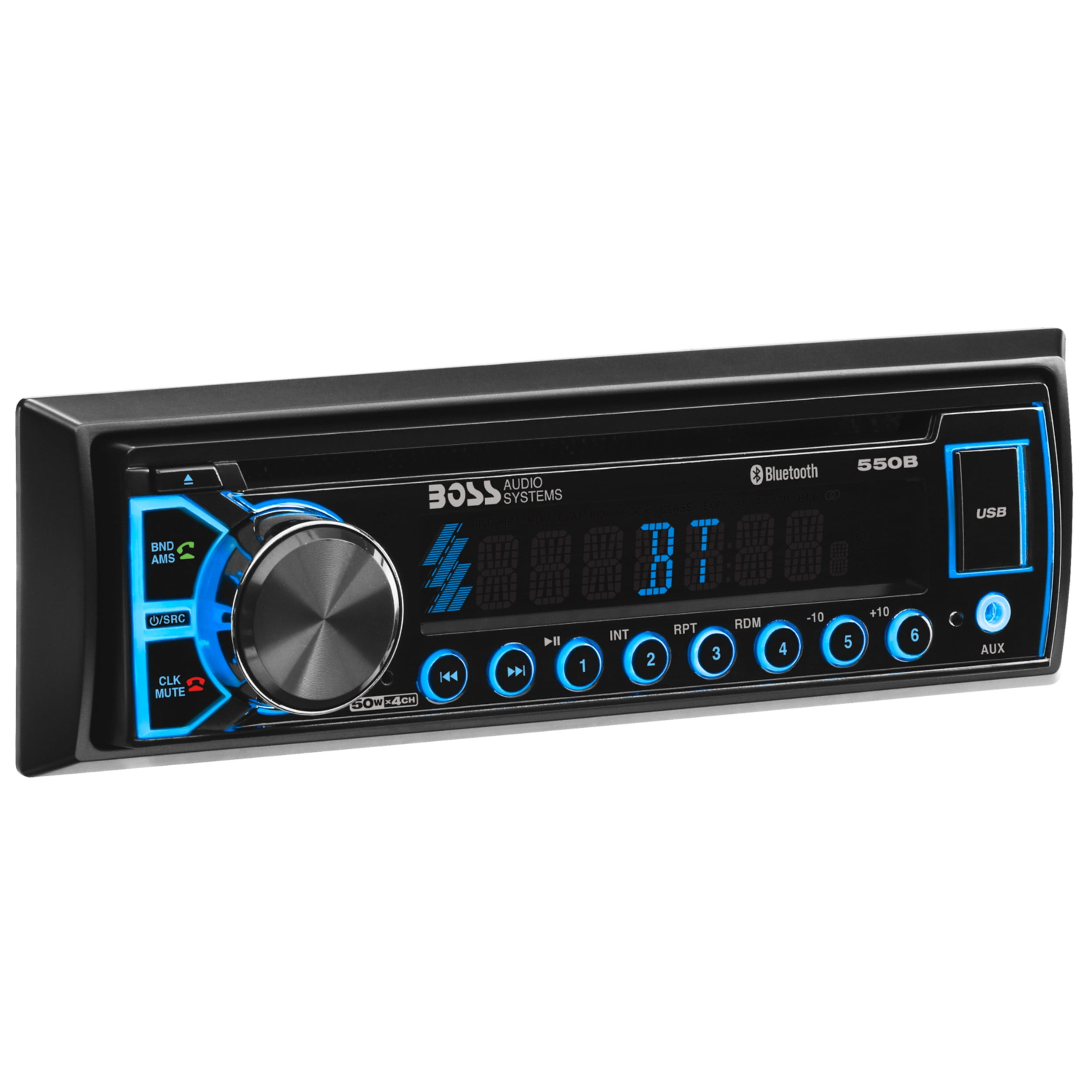 Boss 550B Single DIN Bluetooth In-Dash CD/AM/FM Car Stereo Receiver BRANDNEW 