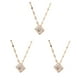 thumbnail image 1 of Collar Colgante Estética Elegante Jumpingount Tipo 2 Oro rosa, 1 of 6