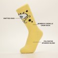 thumbnail image 2 of Spongebob Squarepants Spongebob and Patrick Womens Chenille Cozy Crew Socks, 2 of 7