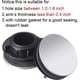 thumbnail image 3 of Faucet Hole Cover Stainless Steel Kitchen Faucet Hole Cover. 2 Bundles, 3 of 5