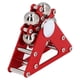 thumbnail image 3 of Yemas de los dedos Rueda de la fortuna giratoria Juguete Rueda de aleación de aluminio Descompresión giratoria Alivio del estrés Juguete entretenido Rojo, 3 of 5