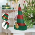 thumbnail image 3 of CIMAXIC Adults Holiday Headwear Santa Hat Multi Non-woven Fabrics 1Pack For Family Gatherings, 3 of 8