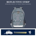 thumbnail image 5 of FORMRS Unisex School Backpack 17" Student Travel Bag with Laptop Compartment, Floral Easter, 5 of 7