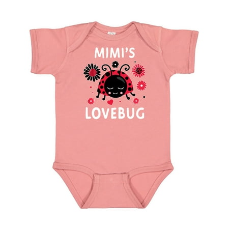 

Inktastic Valentine s Day Mimi s Lovebug Gift Baby Boy or Baby Girl Bodysuit