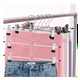 thumbnail image 5 of Gancho Para Ropa Remera Con Clips plata 10 Pzas, 5 of 5