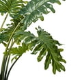 thumbnail image 4 of Vickerman 25" Artificial Potted Grand Philodendron Bush., 4 of 7