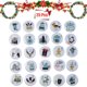 thumbnail image 4 of Botones De Números De Calendario De Navidad, Botones De Números De Calendario De Adviento 25 Piezas Para Bolsos, 4 of 8