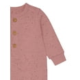 thumbnail image 3 of Modern Moments By Gerber Baby Girl Long Sleeve Slouch Romper, Sizes 0/3 Months - 24 Months, 3 of 7